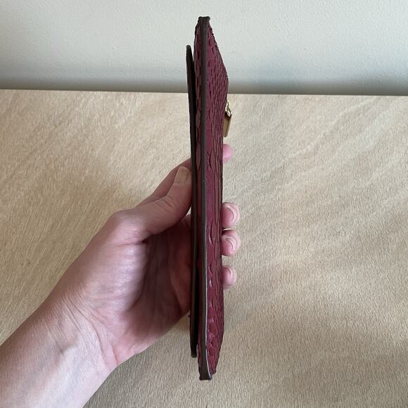 Coach Soft Wallet Red Classic - Picture 16 of 16